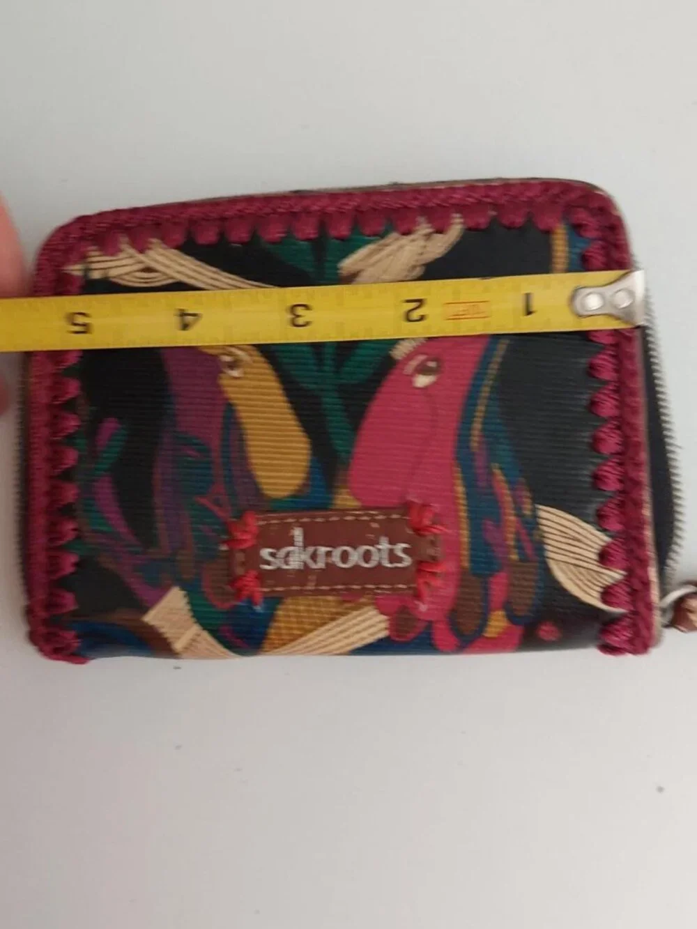 Sakroots multi coloured wallet bird peace #boho #floral